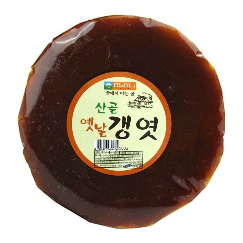 마밀랜드산골식품,마밀랜드산골식품_천연곡물과 엿기름만을 넣은 전통 산골옛날갱엿 500gx1ea