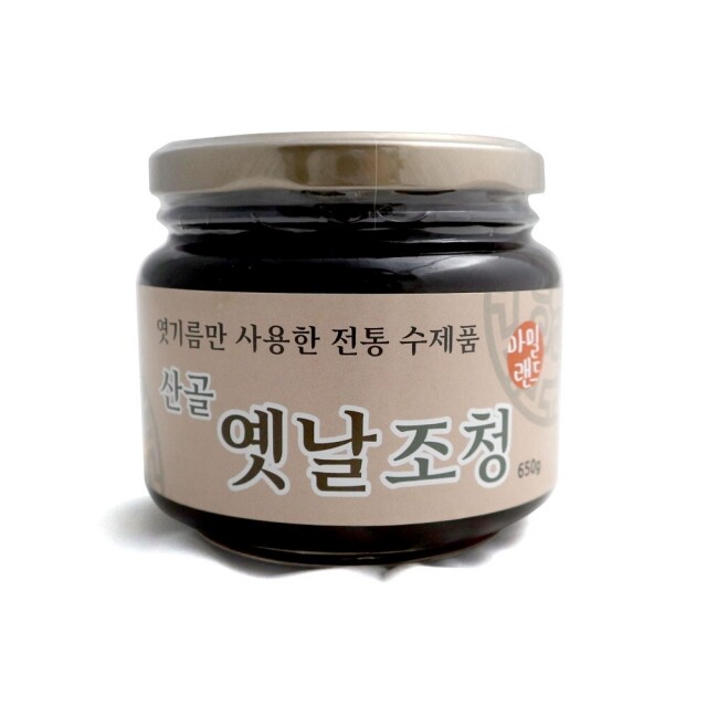 마밀랜드산골식품,마밀랜드산골식품_산골 옛날 조청_전통수제쌀조청(650g)