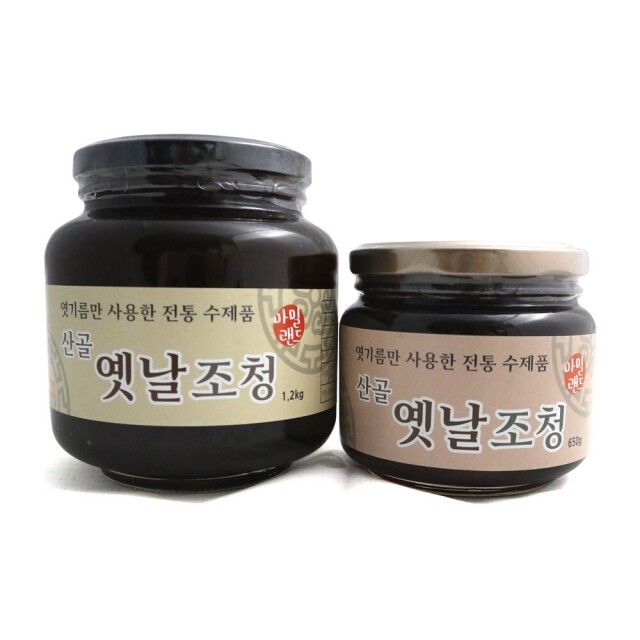 마밀랜드산골식품,마밀랜드산골식품_산골 옛날 조청_전통수제쌀조청(650g)