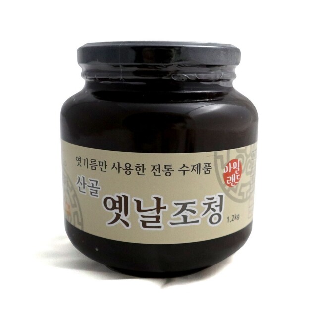 마밀랜드산골식품,마밀랜드산골식품_산골 옛날 조청_전통수제쌀조청(1.2kg)