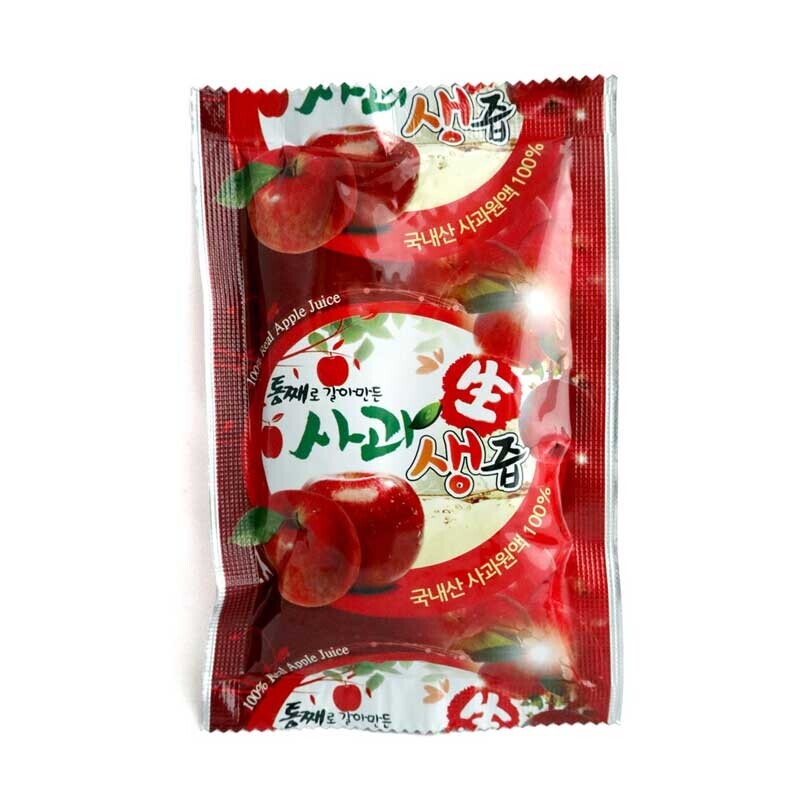 마밀랜드산골식품,마밀랜드 사과즙 100ml 50포 강원도 정선 애플 주스 쥬스 간식 착즙